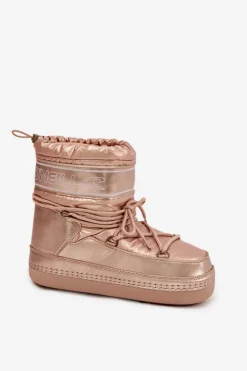 Damskie O'Neill Śniegowce Damskie Z Wiązaniem LISA WOMEN HIGH 90253012.99U Złote