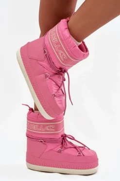 Best O'Neill Śniegowce Damskie Z Wiązaniem LISA WOMEN HIGH 90253012.01U Różowe Różowy