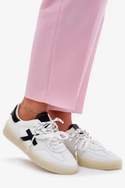 Clearance Boto Niskie Buty Sportowe Damskie Białe Zelevelis Biały