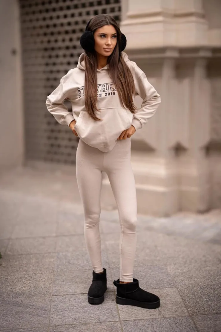 Online Big Star Shoes Niskie Śniegowce Na Platformie Big Star OO274A099 Czarne Czarny