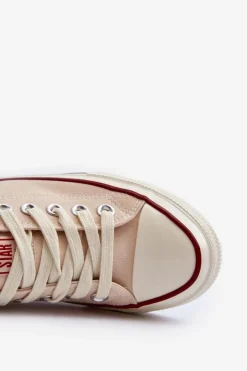 Damskie Big Star Shoes Niskie Trampki Damskie Big Star NN274272 Beżowe