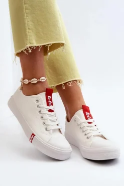 Damskie Lee Cooper Niskie Trampki Damskie LCW-24-31-2239 Białe