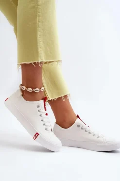 Damskie Lee Cooper Niskie Trampki Damskie LCW-24-31-2239 Białe