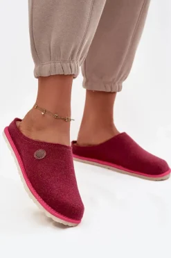 Best INBLU Obuwie Domowe Kapcie Damskie CS000047 Różowe Różowy