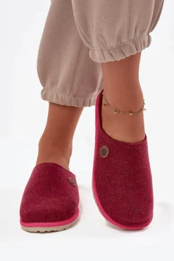 Best INBLU Obuwie Domowe Kapcie Damskie CS000047 Różowe Różowy