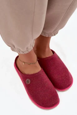 Best INBLU Obuwie Domowe Kapcie Damskie CS000047 Różowe Różowy