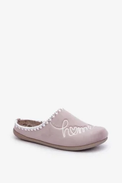 Damskie INBLU Obuwie Domowe Kapcie Damskie GF000026 Beżowe