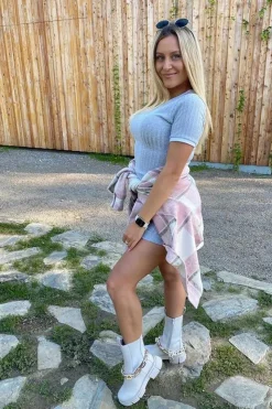 Hot Boto Ocieplane Botki Sztyblety Szare Must Have