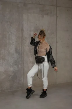 Damskie Boto Ocieplane Botki Trapery Czarne Demaris