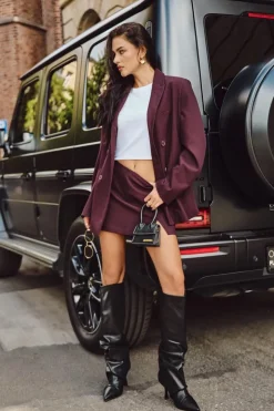 Sale Boto Ocieplane Wsuwane Kozaki Damskie Na Szpilce Z Marszczeniem Czarne Angelica