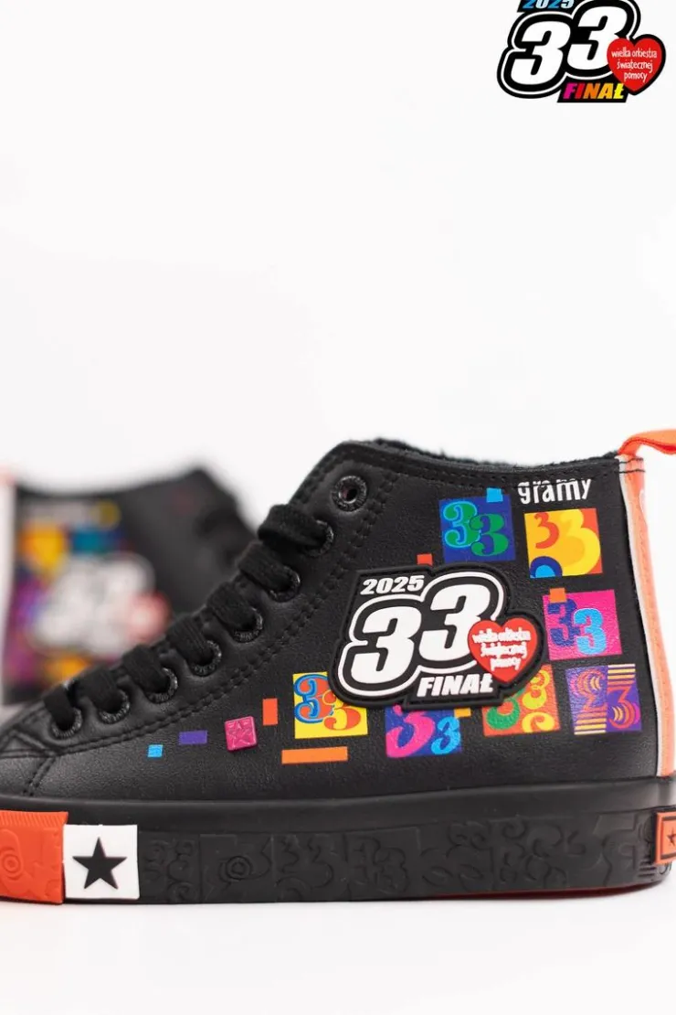 Damskie Big Star Shoes Oficjalne trampki damskie BIG STAR x WOŚP RR274A651