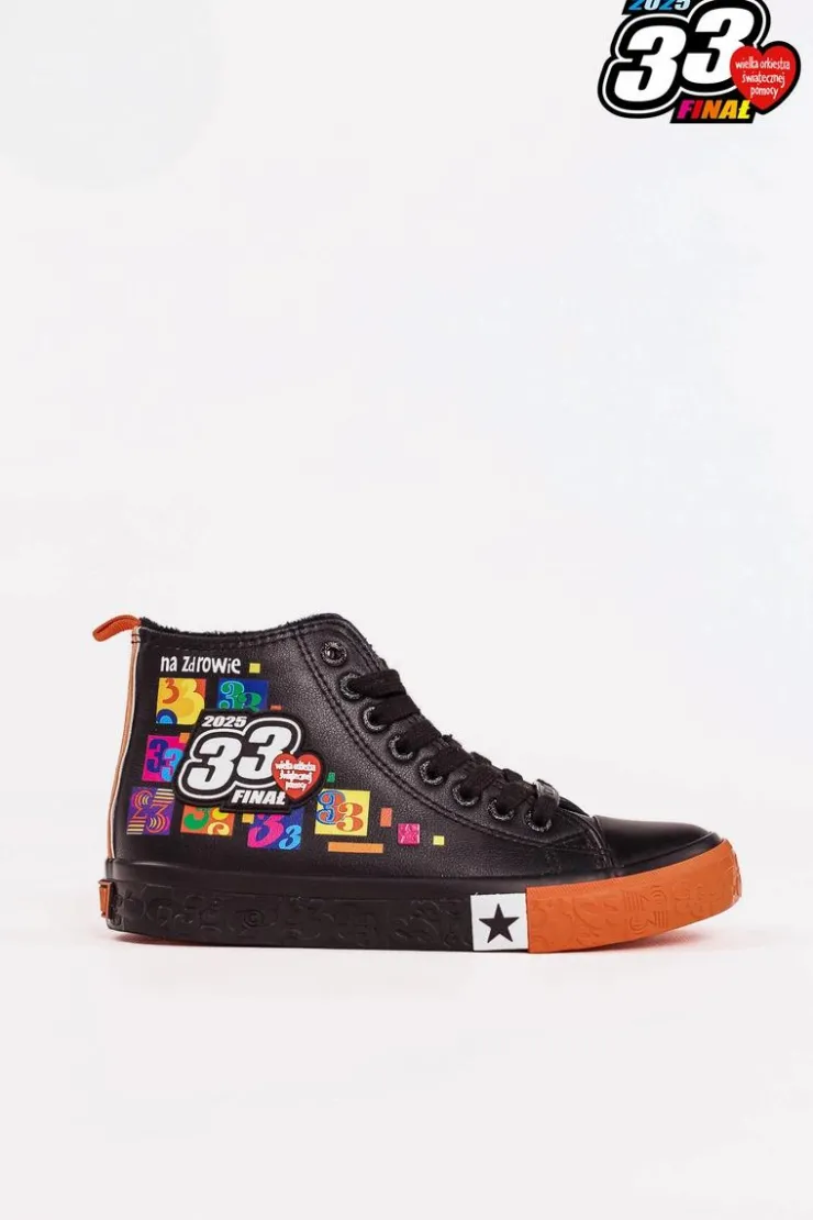 Damskie Big Star Shoes Oficjalne trampki damskie BIG STAR x WOŚP RR274A651