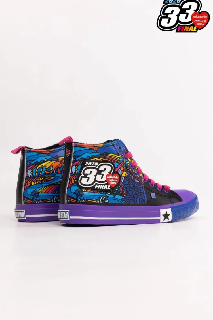 New Big Star Shoes Oficjalne trampki damskie BIG STAR x WOŚP RR274A650