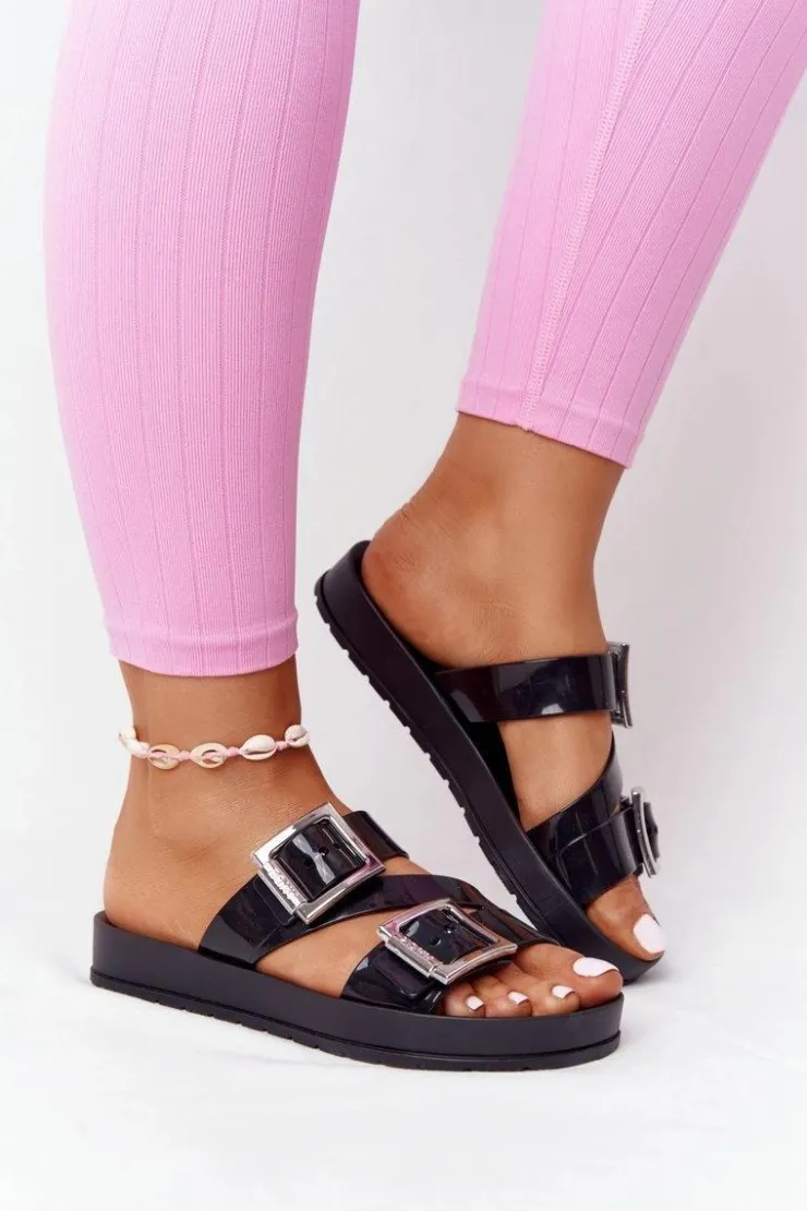 Discount ZAXY Pachnące Gumowe Klapki Eco Friendly HH285109 Czarne