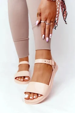 Sale ZAXY Pachnące Gumowe Sandaly Eco Friendly HH285123 Nude