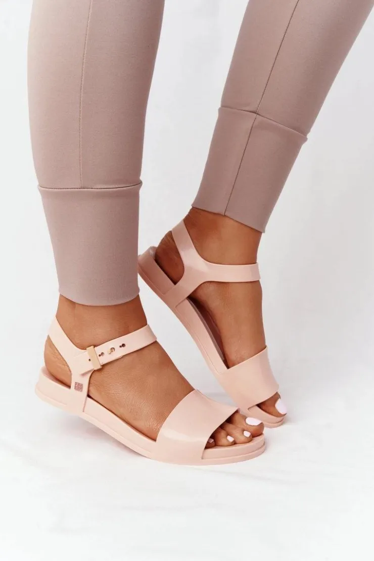 Sale ZAXY Pachnące Gumowe Sandaly Eco Friendly HH285123 Nude