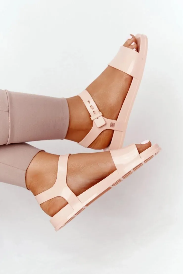 Sale ZAXY Pachnące Gumowe Sandaly Eco Friendly HH285123 Nude