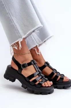 Damskie ZAXY Pachnące Sandały Damskie NN285039 Czarne