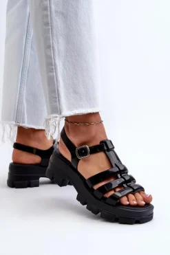 Damskie ZAXY Pachnące Sandały Damskie NN285039 Czarne