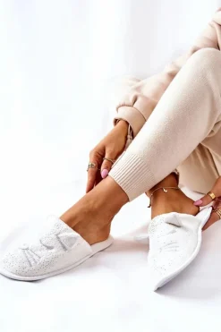 Evento Papcie Błyszczące Kotki Z Uszami Białe Kaisy Biały