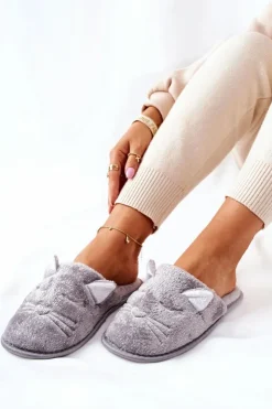 Evento Papcie Błyszczące Kotki Z Uszami Szare Kaisy