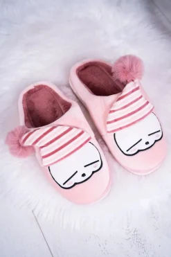 Damskie Boto Papcie damskie Domowe Różowe Mashimaro