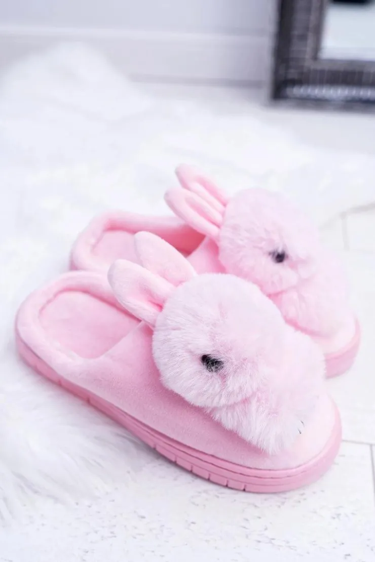Online Boto Papcie Damskie Klasyczne Z Królikiem Różowe Howi