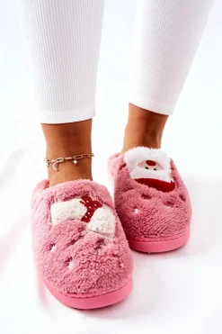 Discount Boto Papcie Świąteczne Mikołaj I Renifer Różowe