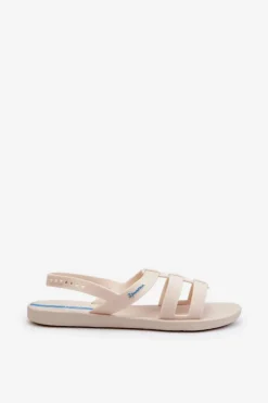 Damskie Ipanema Płaskie Sandały Damskie 83516 Style Sandal Fem Beżowe
