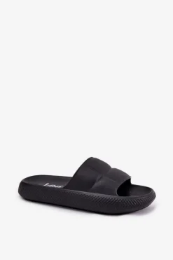 Lee Klapki Basenowe|Klapki Na Platformie*Piankowe Klapki Damskie MAYA SLIDER WOMEN LOW 50251016 Czarne Czarny
