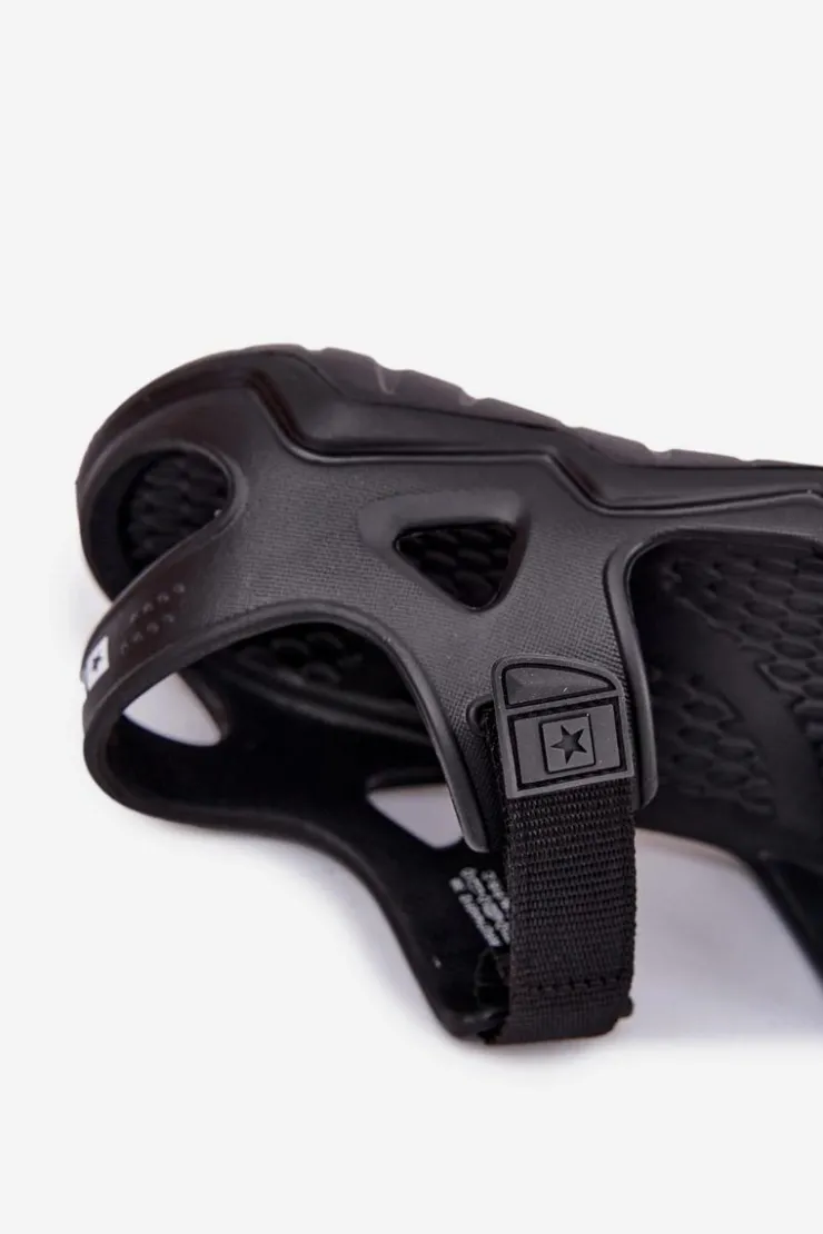 Damskie Big Star Shoes Piankowe Sandały Damskie Na Platformie Big Star RR274A512 Czarne