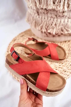 Big Star Shoes Sandałki Dziecięce Big Star Koral FF374171