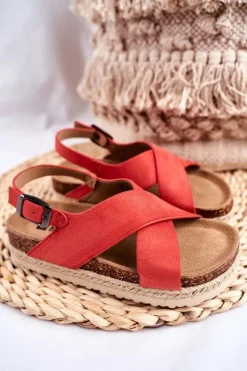 Big Star Shoes Sandałki Dziecięce Big Star Koral FF374171