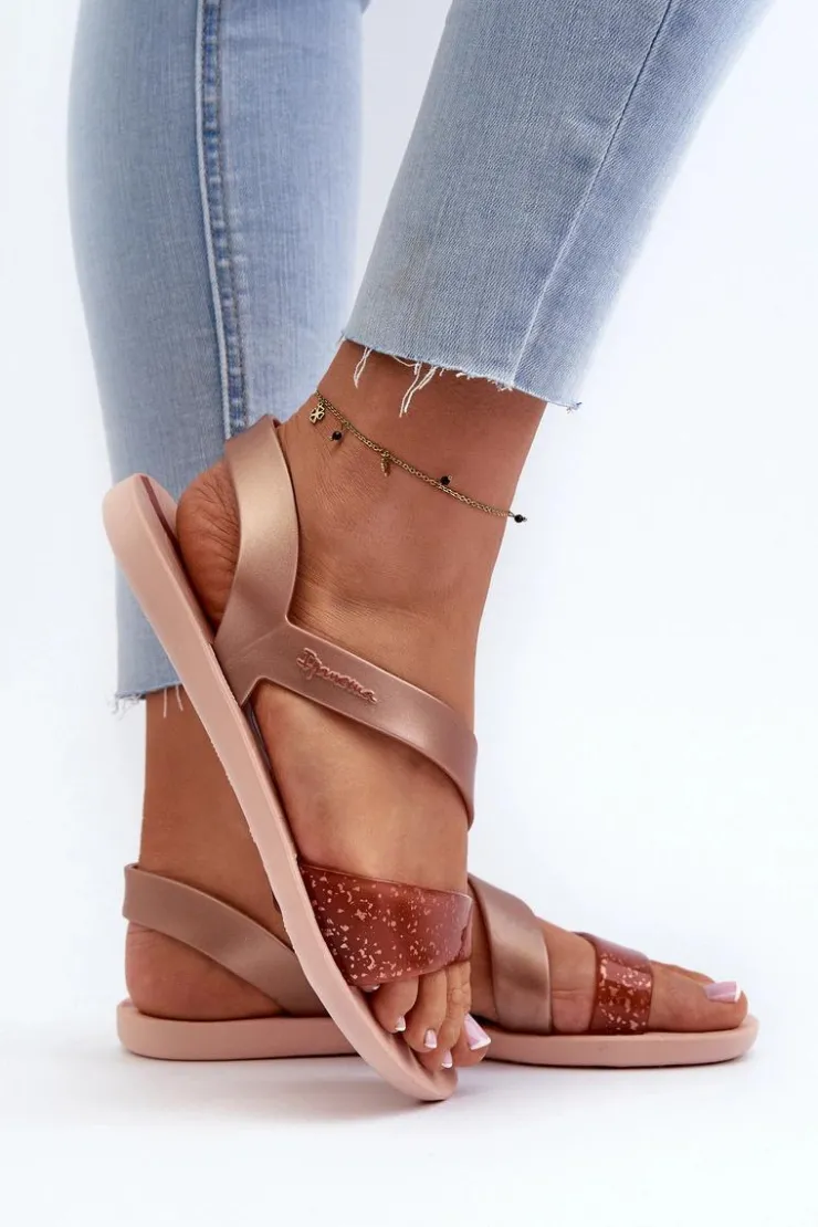 Ipanema Sandały Gumowe|Sandały Płaskie*Sandały Damskie 82429 Vibe Sandal Fem Różowe