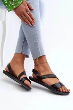 Ipanema Sandały Gumowe|Sandały Płaskie*Sandały Damskie 82429 Vibe Sandal Fem Czarne Czarny