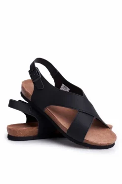 Discount Big Star Shoes Sandały Damskie Big Star Czarne FF274621