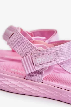 Damskie Big Star Shoes Sandały Damskie Big Star LL274A100 Różowe