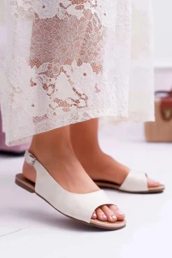 Damskie Boto Sandały Damskie Jasno Złote Prius