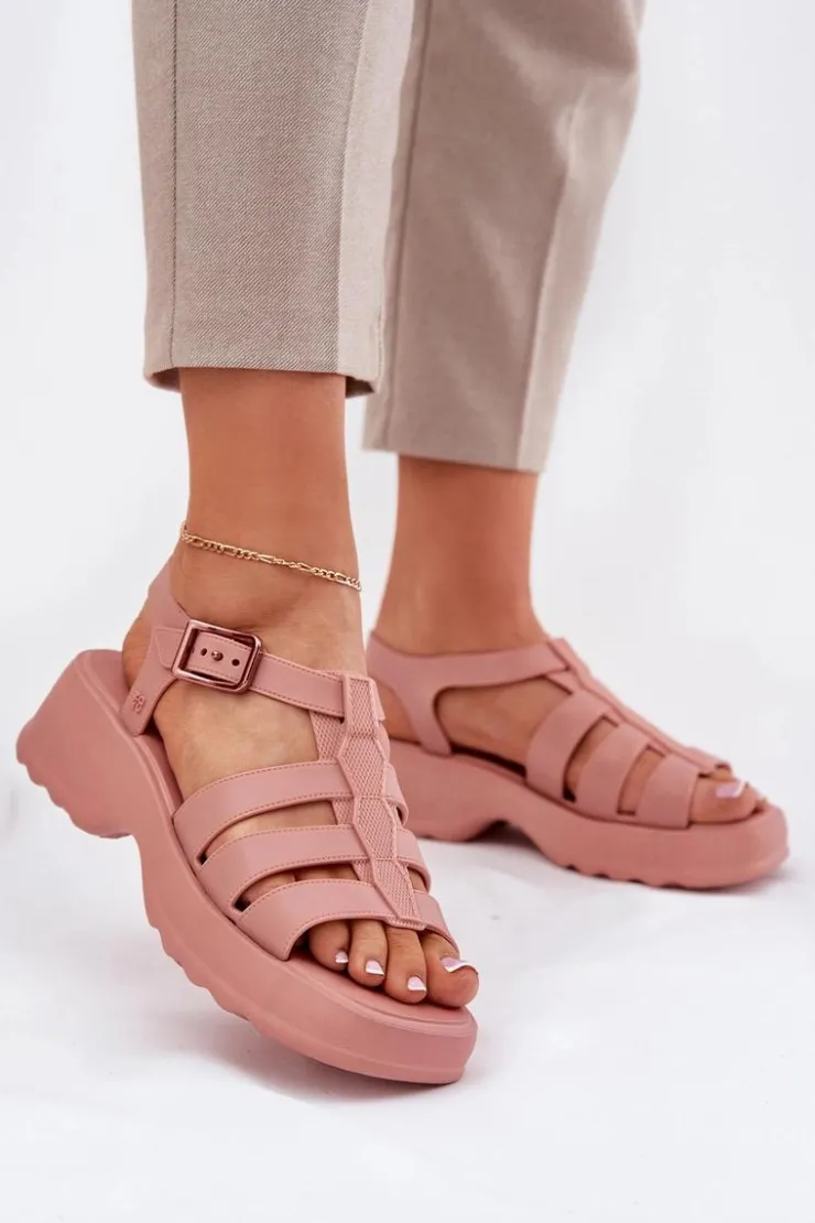 Damskie ZAXY Sandały Damskie Pachnące RR285116 Brudny Róż