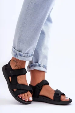 Damskie 4F Sandały Damskie Sportowe SS23FSANF014-20S Czarne