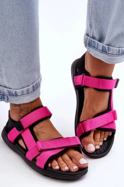 New 4F Sandały Damskie Sportowe SS23FSANF014-55S Fuksja