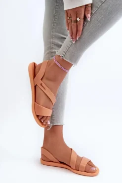 Ipanema Sandały Gumowe|Sandały Płaskie*Sandały Damskie Z Brokatem 82429 Vibe Sandal Fem Pomarańczowe