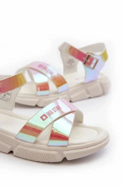 Big Star Shoes Dziewczęce|Sandały Big Star*Sandały Dziewczęce Big Star NN374263 Multikolor Wielokolorowy
