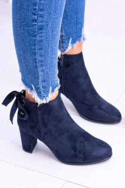 Buty Sergio Leone Botki Na Słupku|Brązowe I Beżowe Botki*Sergio Leone Granatowe Botki Na Słupku Zamsz Symfonia