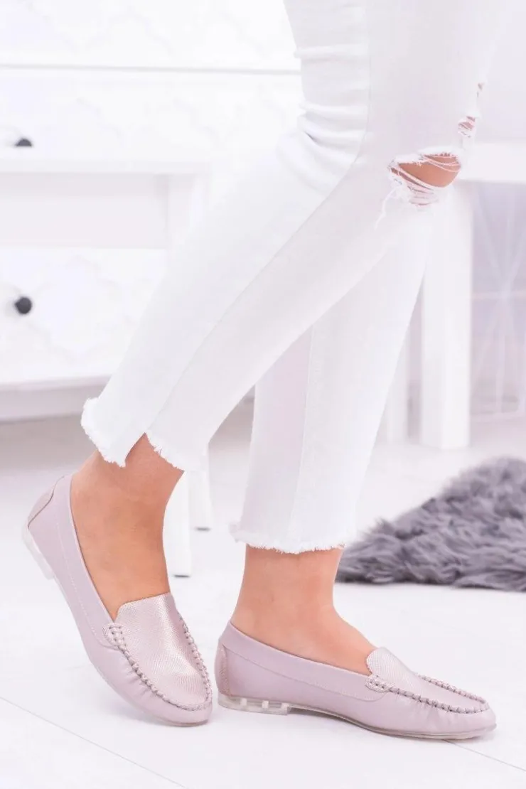 Buty Sergio Leone Mokasyny Damskie Skórzane|Mokasyny Damskie Zamszowe*Sergio Leone Mokasyny Damskie Różowe Irmany