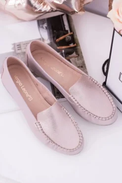 Buty Sergio Leone Mokasyny Damskie Skórzane|Mokasyny Damskie Zamszowe*Sergio Leone Mokasyny Damskie Różowe Irmany