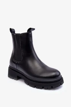 Boto Brązowe I Beżowe Botki|Botki Płaskie*Skórzane Botki Sztyblety Na Suwak Czarne Pitrese