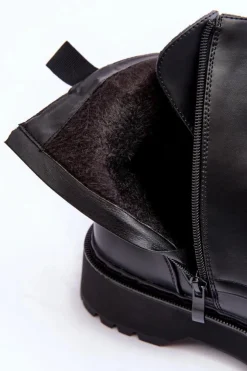 Boto Botki Sznurowane|Brązowe I Beżowe Botki*Skórzane Botki Workery Czarne Teflorna