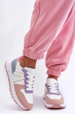 Damskie Boto Skórzane Damskie Buty Sportowe Wielokolorowe Kabama