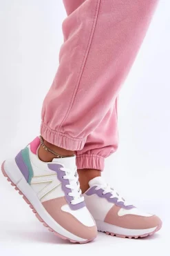 Damskie Boto Skórzane Damskie Buty Sportowe Wielokolorowe Kabama